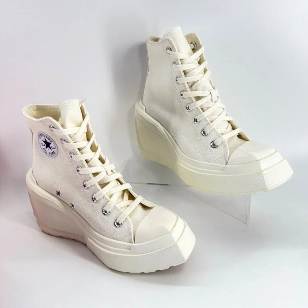 Converse Chuck 70 De Luxe Wedge White Converse Women Size 6